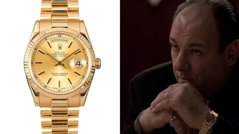 tony soprano gold bracelet.